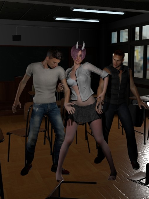 2507 Succubus Threesome EXT