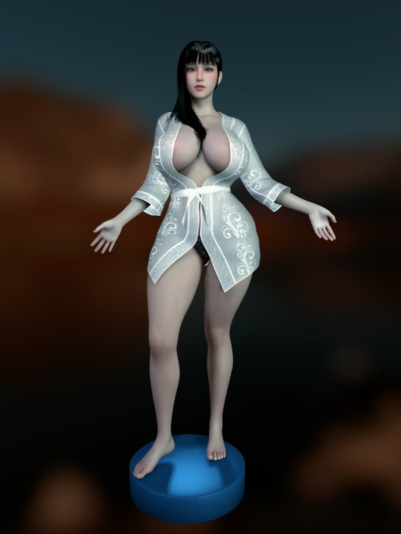 Lace Short Nightgown