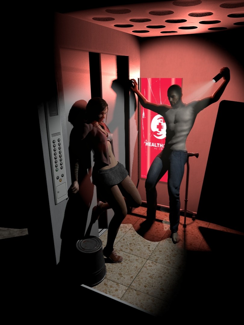 Ellie in the Hospital EXT