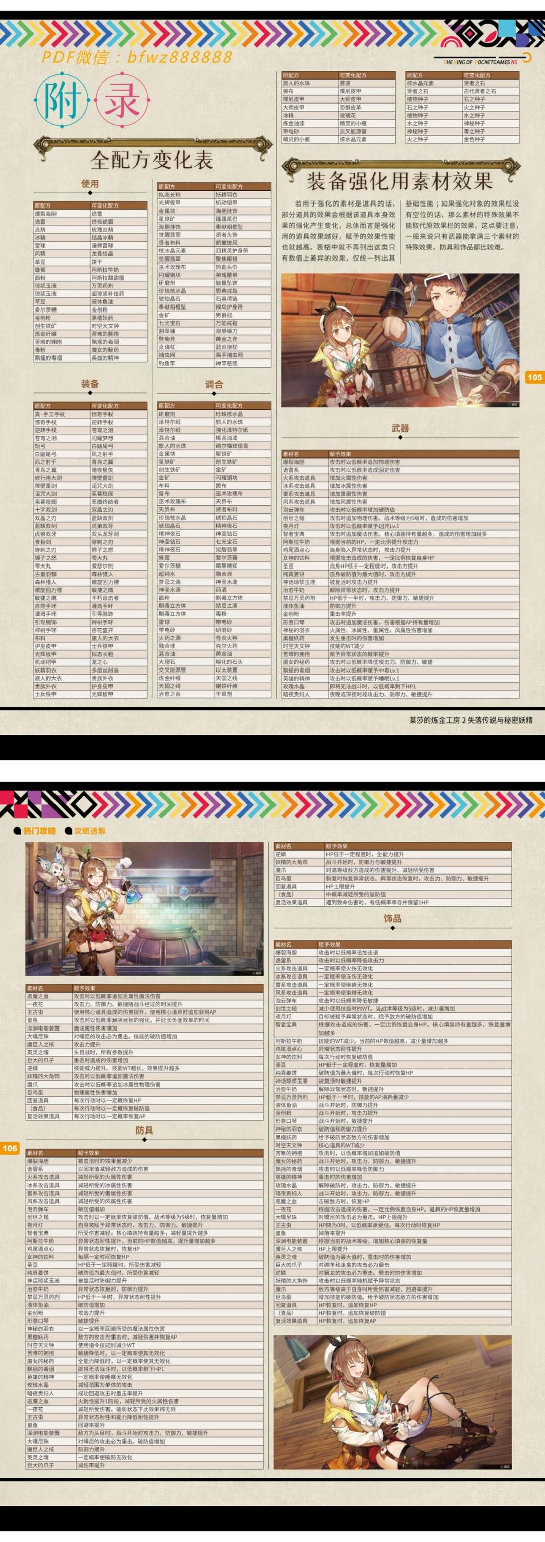 《莱莎的炼金工坊2：失落的传说》完全攻略 @怀旧图书馆 转长图(1) 00002