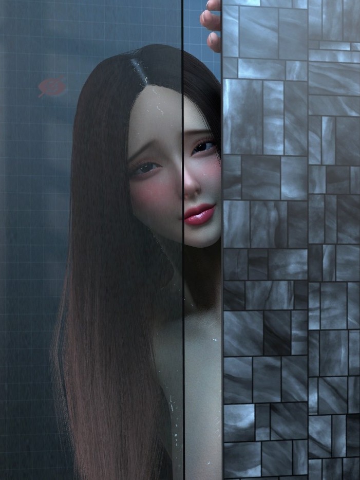 Caught in the shower