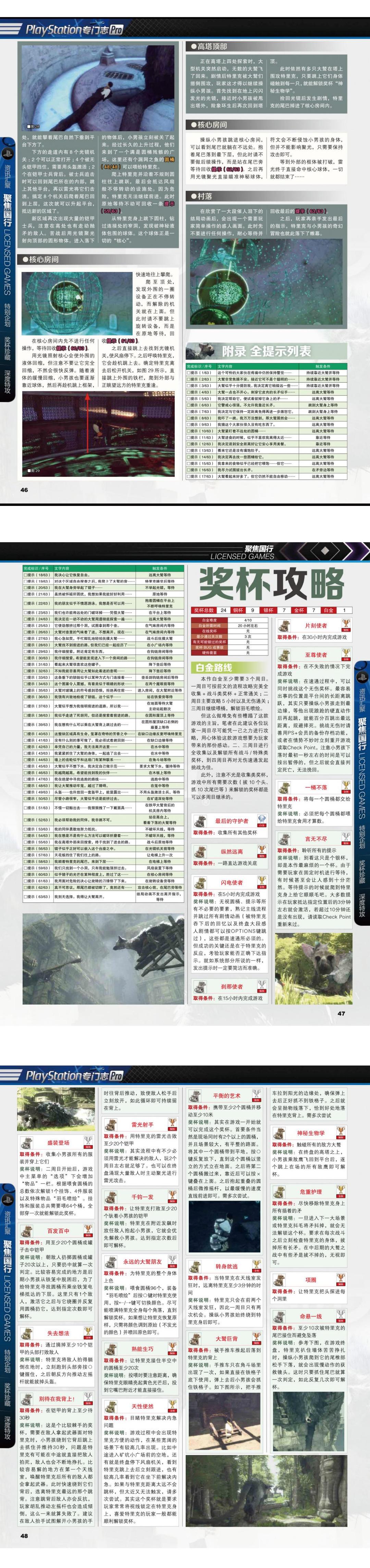 《最后的守护者》完全攻略 @怀旧图书馆 转长图 00001