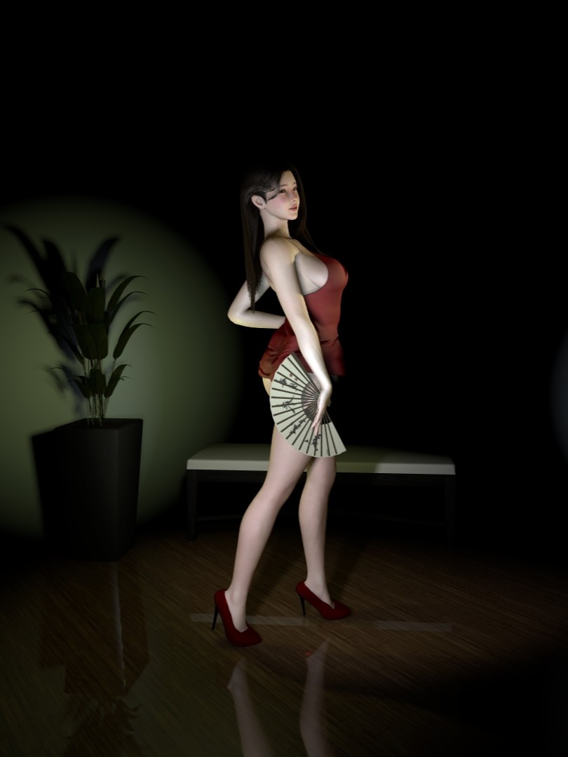 Folding Fan Display Sex