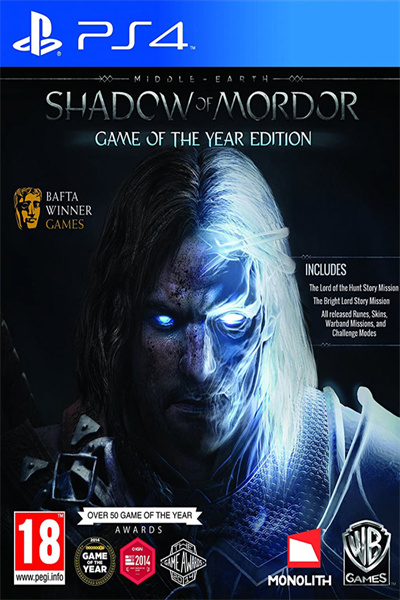 中土世界：暗影魔多 年度版 Middle earth Shadow of Mordor Game of the Year Edition
