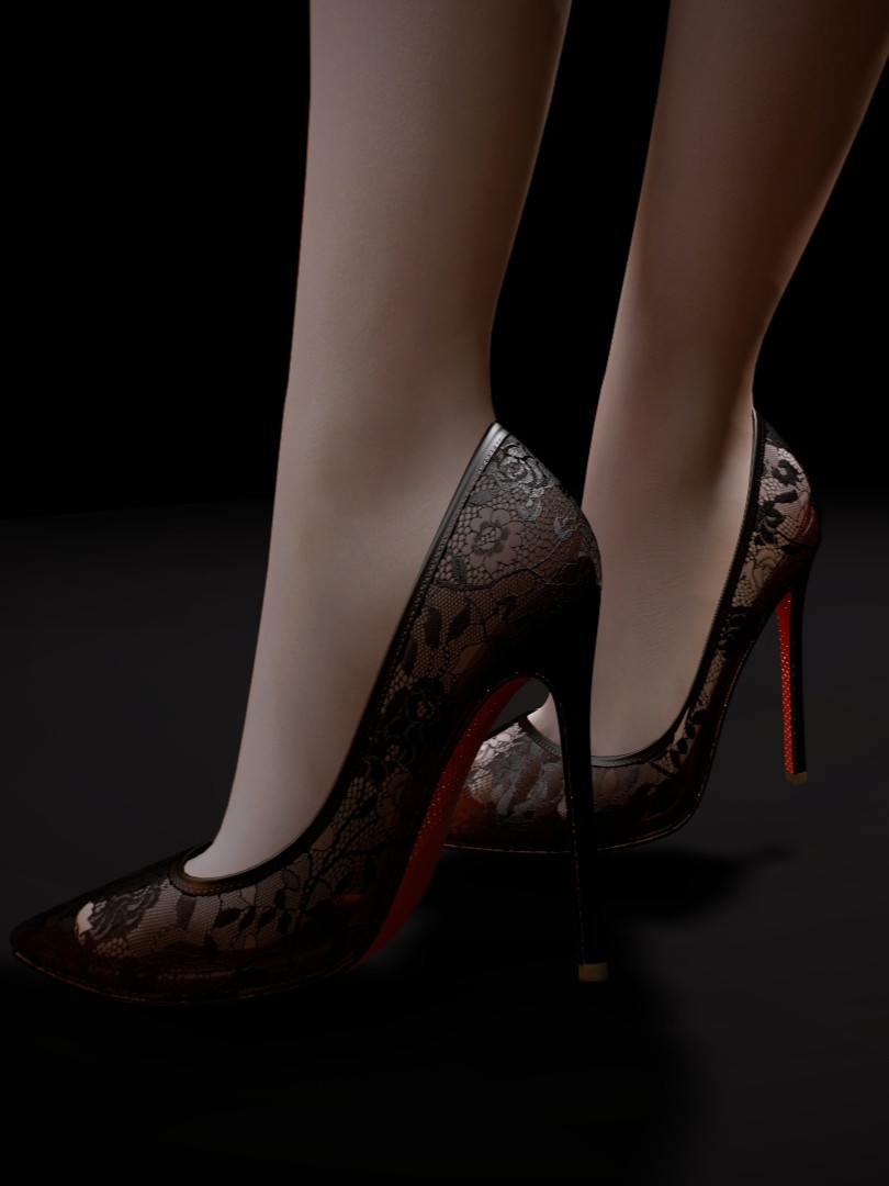 LACE Classic High Heel