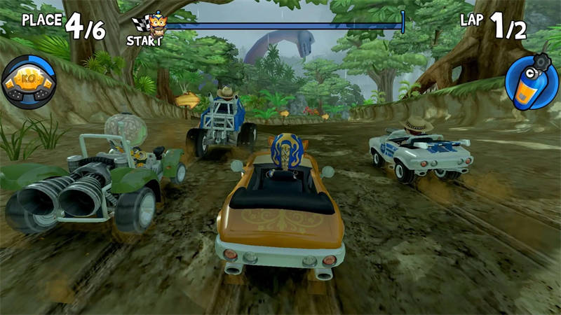 沙滩赛车竞速 Beach Buggy Racing 截图 2