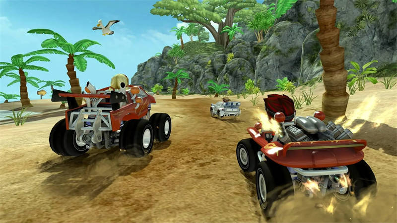 沙滩赛车竞速 Beach Buggy Racing 截图 4