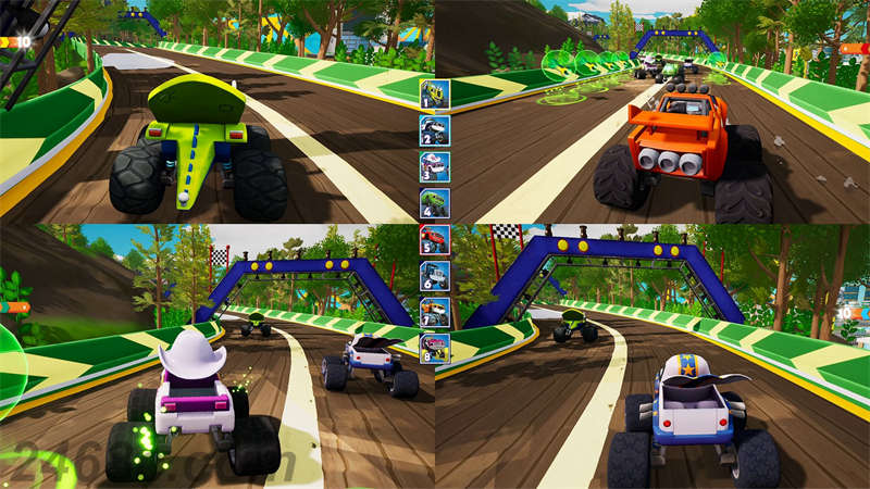 旋风战车队：速度城赛车 Blaze and The Monster Machines Axle City Racers 截图 5