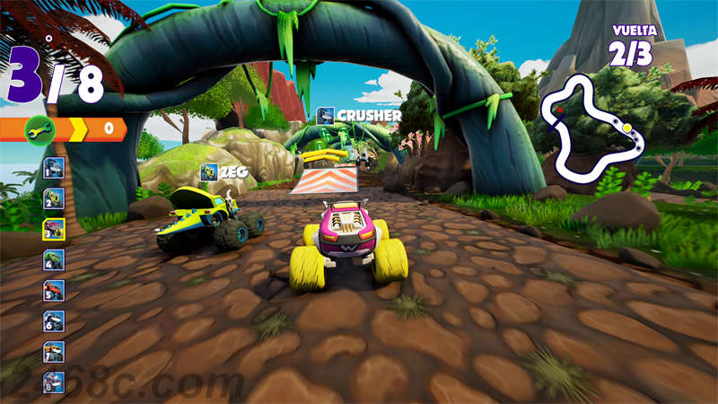 旋风战车队：速度城赛车 Blaze and The Monster Machines Axle City Racers 截图 1