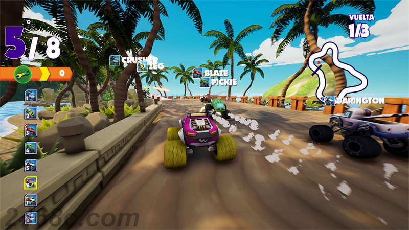 旋风战车队：速度城赛车 Blaze and The Monster Machines Axle City Racers 截图 3