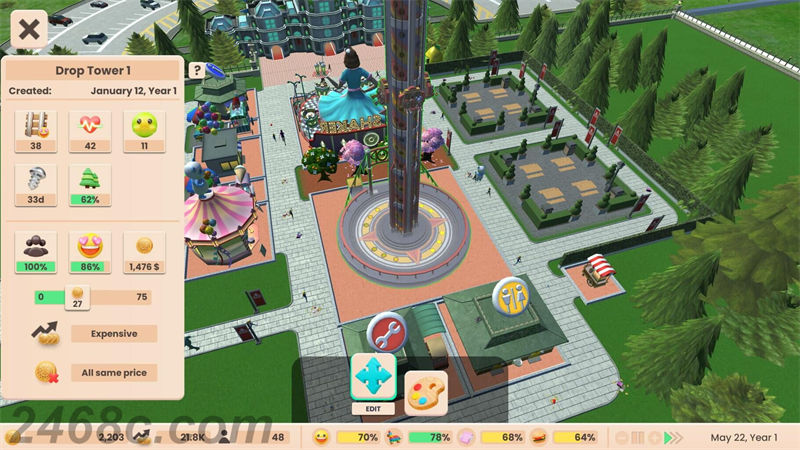 过山车大亨冒险豪华版 RollerCoaster Tycoon Adventures Deluxe 截图 3