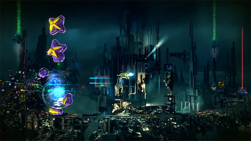 光电战机 RESOGUN 截图 1