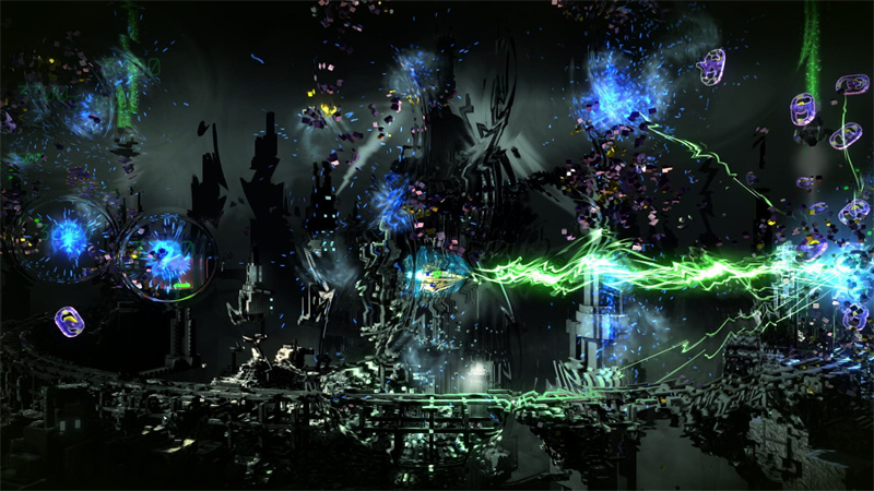 光电战机 RESOGUN 截图 2
