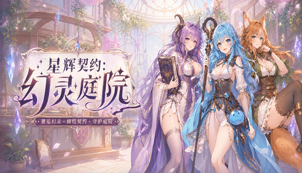 星辉契约：幻灵庭院 官方中文版｜放置挂机+全DLC｜解压即玩｜百度网盘高速下载