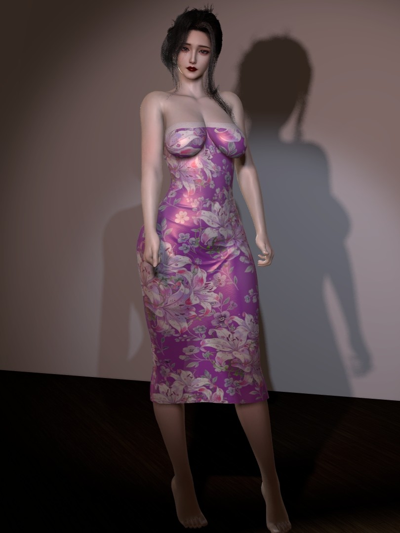 Zib cannot run.bodycon dress.3