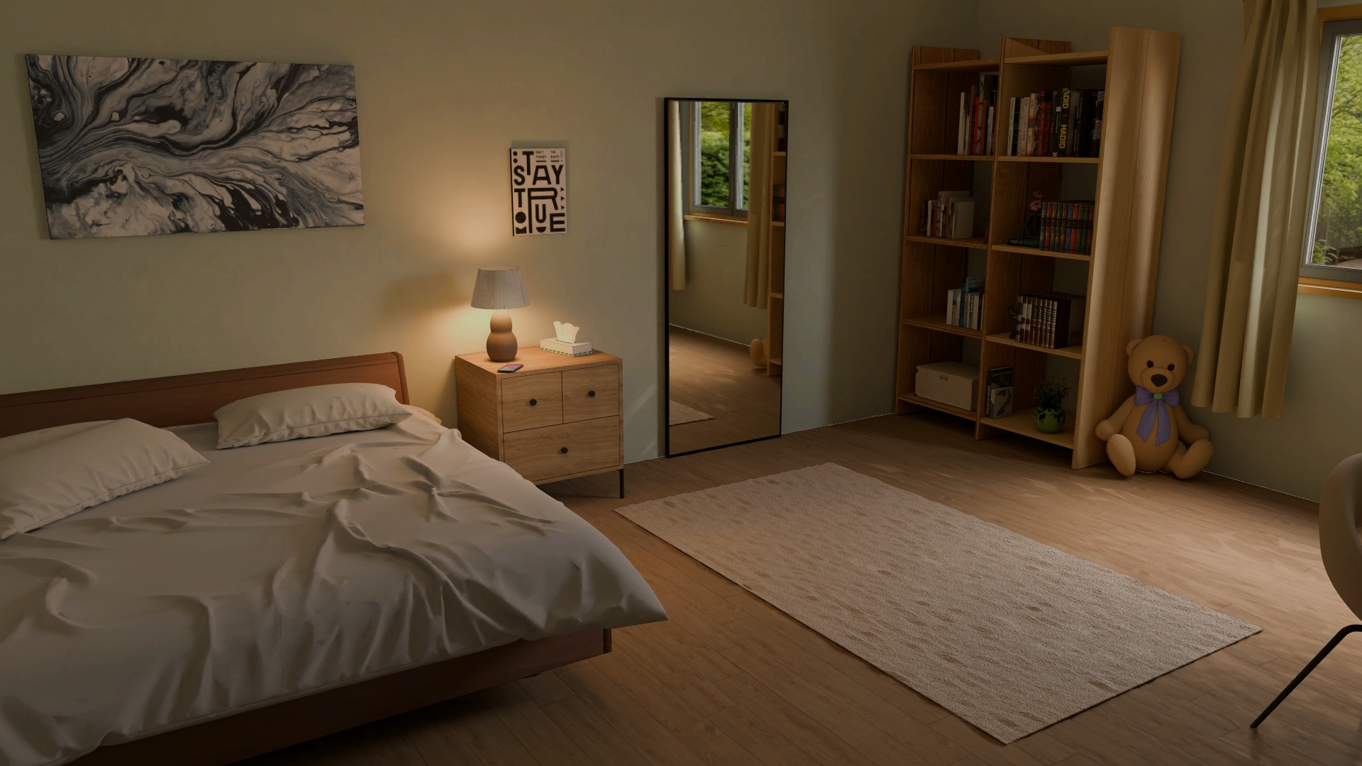 LDR.Soft Neutral Bedroom.1 1