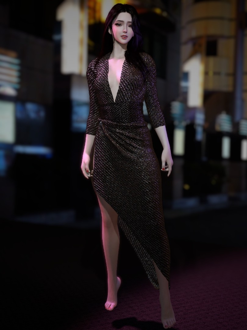 KKND.DMM exclusive clothing award gown.1