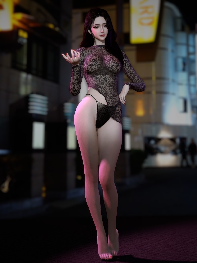 Yep.See Through Dress 2.1