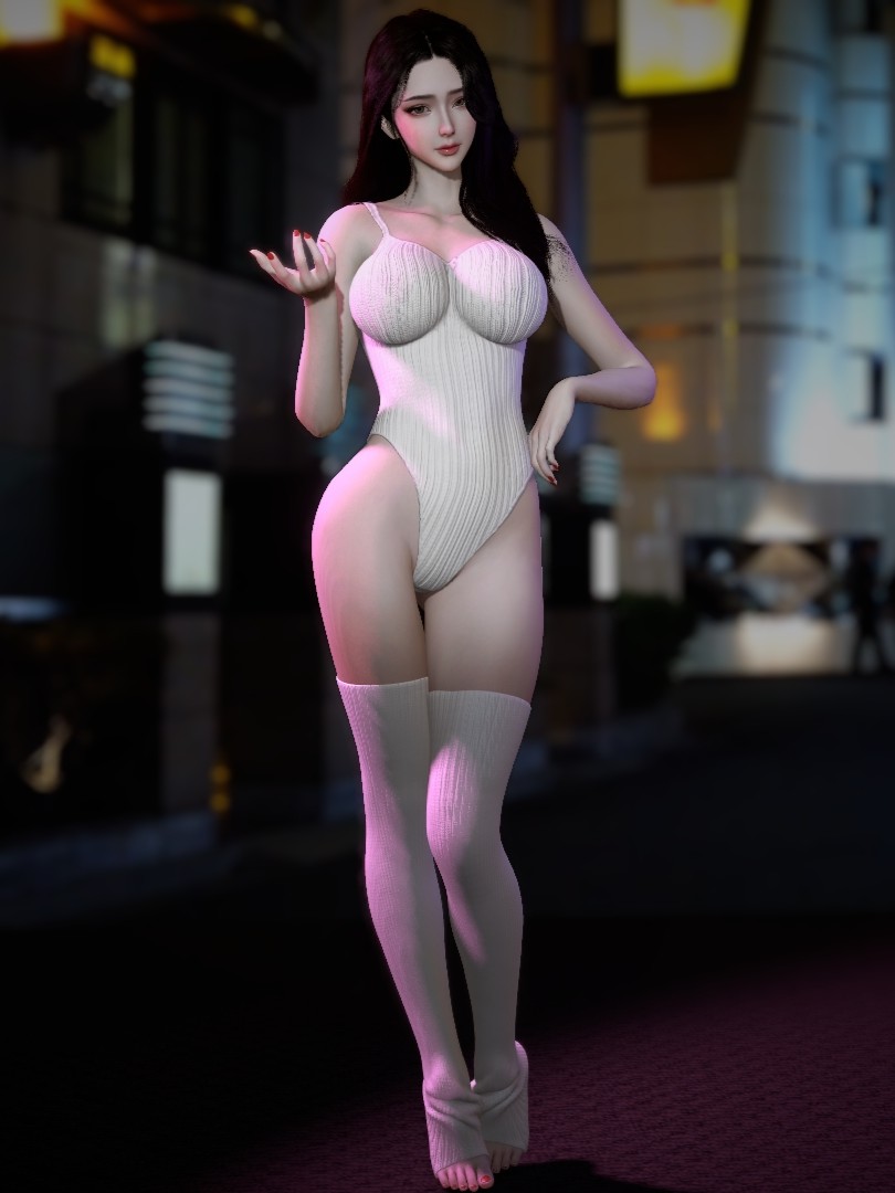 Knit Leotard Set
