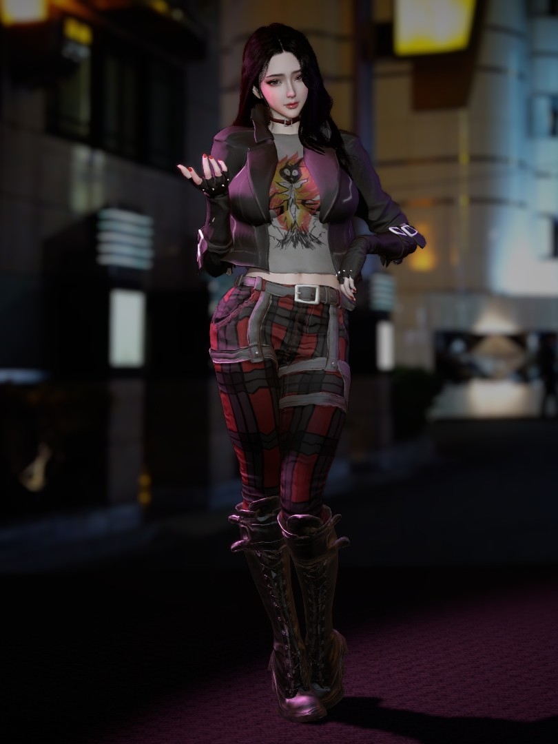 Bayonetta Viola Outfit