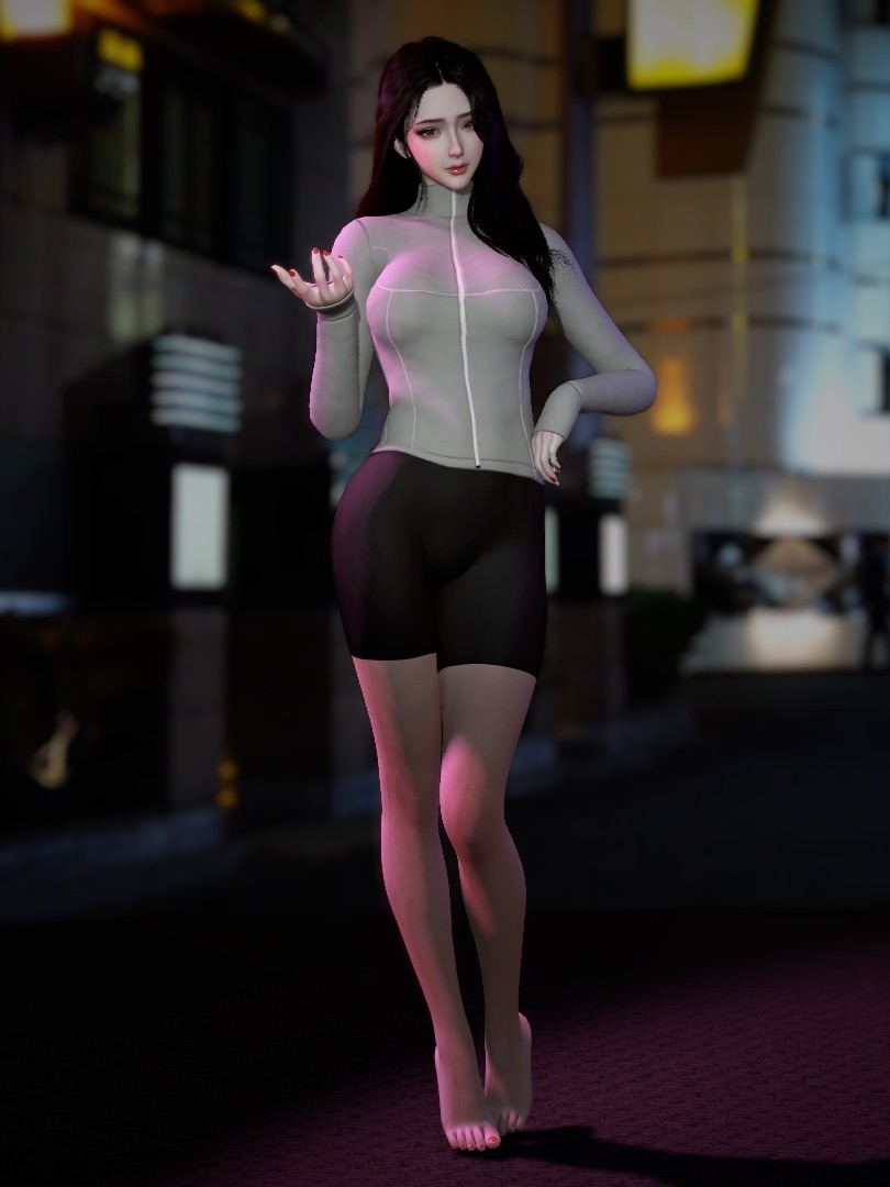 Biker Shorts Set