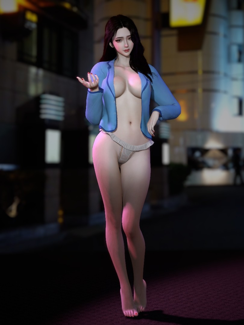 AnythingFashionVR.HP blazer open state Frilly panties.1
