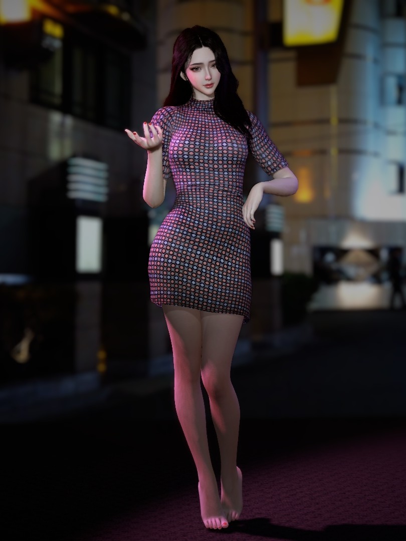 Patterned Dress