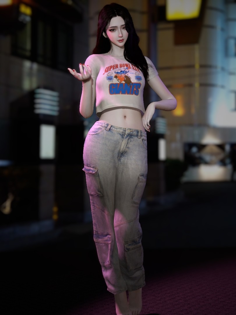 Giants Tshirt Baggy jeans